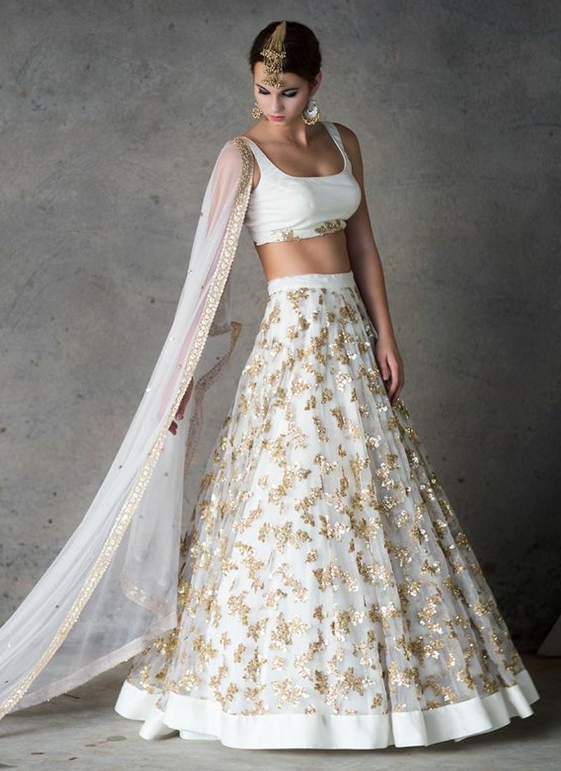 Bridesmaid Indian Wedding Lehenga Set In Net SIYAINS098 - ShreeFashionWear  