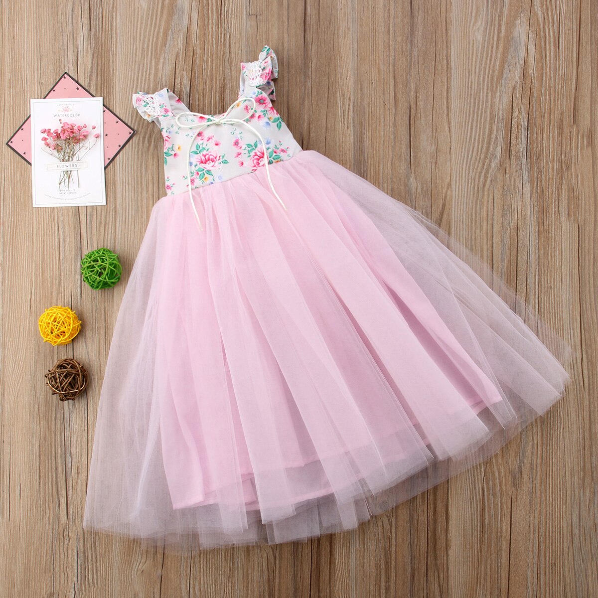 Amazon.com: Girls Lace Dress Girls Children's Clothes Puffy Mesh Dress  Flower Girl Dress Princess Dress Baby Girl (Brown, 5-6 Years): Clothing,  Shoes & Jewelry