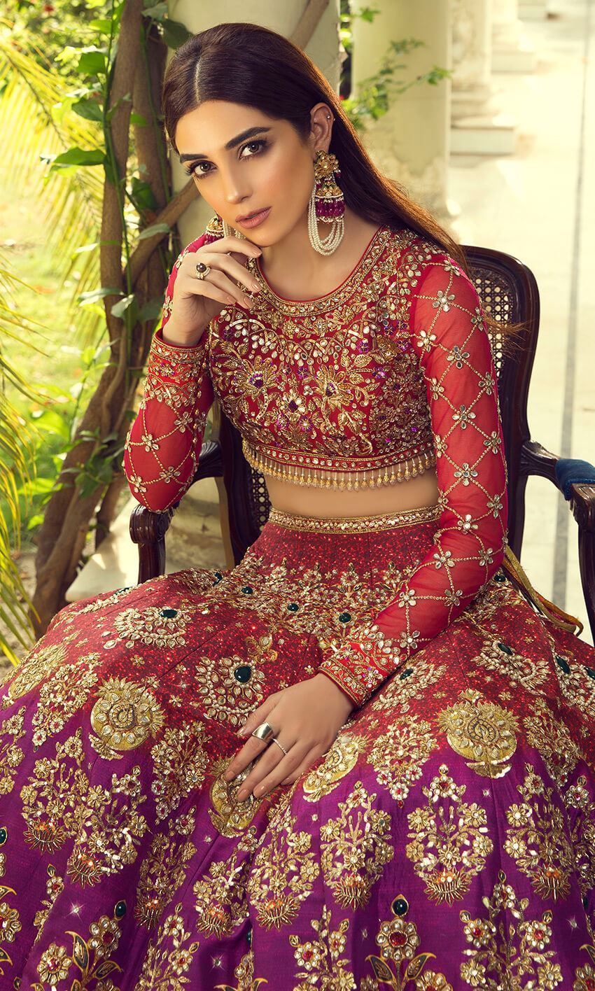 40 Best Designs Pakistani Latest Bridal Lehenga Collection 2024 | Latest bridal  lehenga, Bridal lehenga red, Bridal lehenga collection