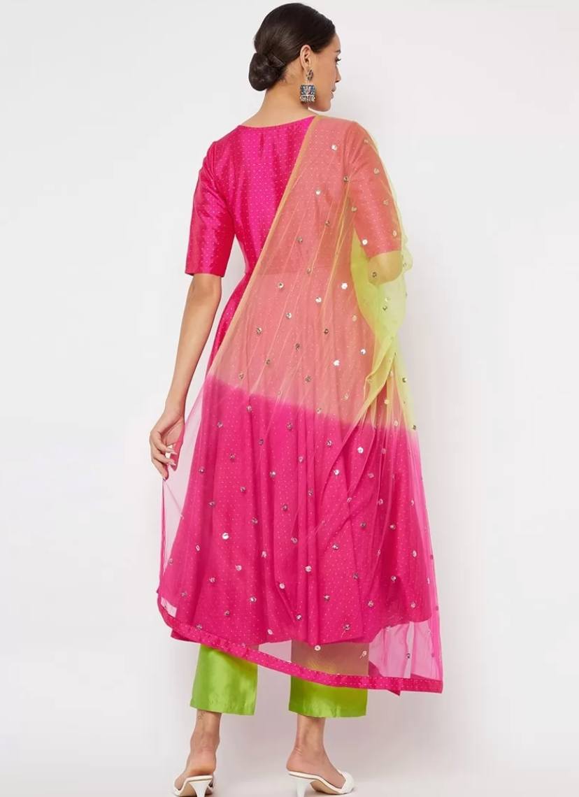 Pink Cotton Silk Wedding Party Ready Made Salwar Pants FZ111349 - ShreeFashionWear  