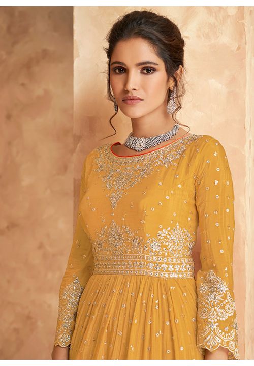 Yellow Sharara Suits to Make Your Haldi Ceremony Special - K4 Fashion |  Ceremony dresses, Dress indian style, Indian fashion dresses